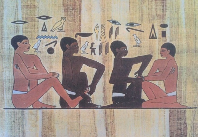 רפלקסולגיה במצרים העתיקה